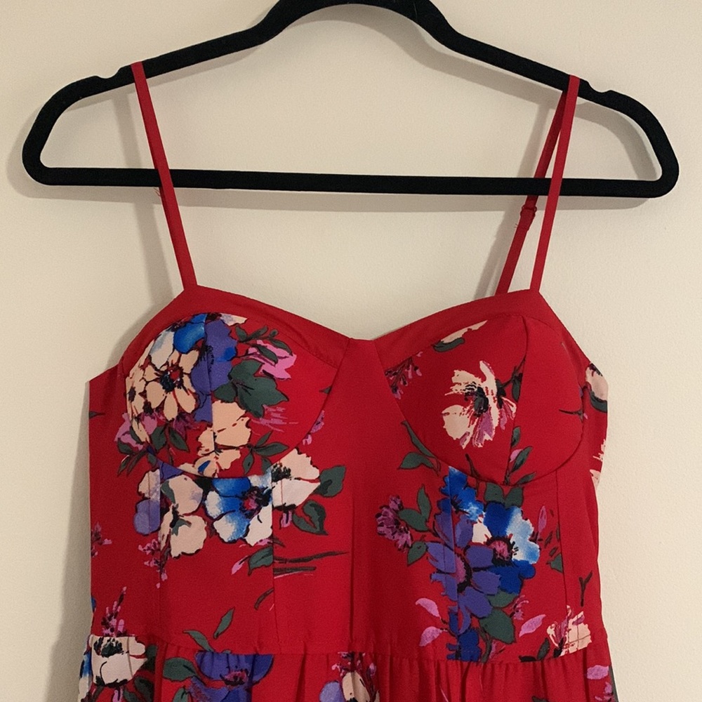 Flower print maxi dress - Picture 2 of 5